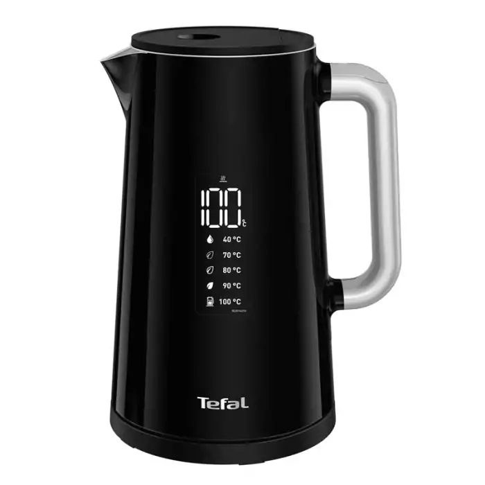 Bouilloire Smart Sans Fil TEFAL 1800W 1.7Litre – Noir – K0850810 - Tefal