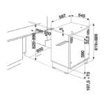 FRIGO BAR Encastrable Focus 170 Litres – F585
