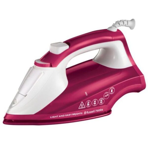 Fer à Repasser RUSSELL HOBBS Light&Easy Brights Berry 2400Watts – Rose – 26480-56