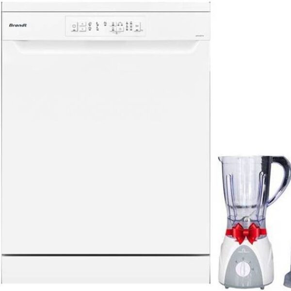 Lave vaisselle Brandt 13 Couverts Avec Afficheur Blanc