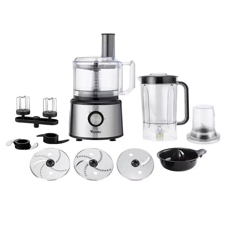 ROBOT DE CUISINE CONDOR MULTI FONCTIONS MASTER MIX 750W – 2.3 Litres – Silver – RC-MM1SN