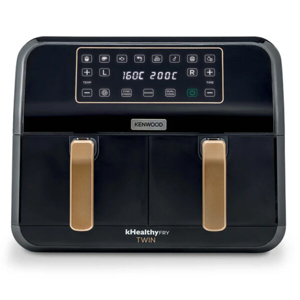 Air fryer Kenwood kHealthy Fry Dual 1700W – 8 Litres – Noir – HFP70.000BK