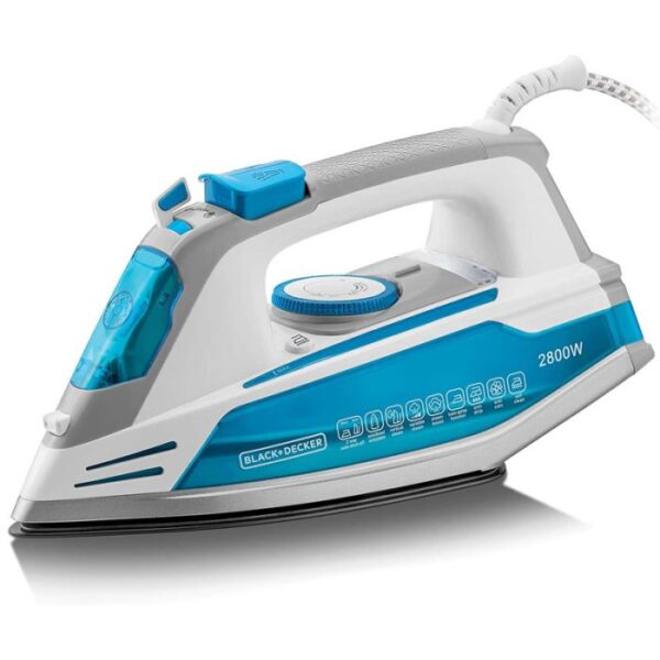 Fer à Vapeur BLACK & DECKER 2800W – Bleu – X2800-B5