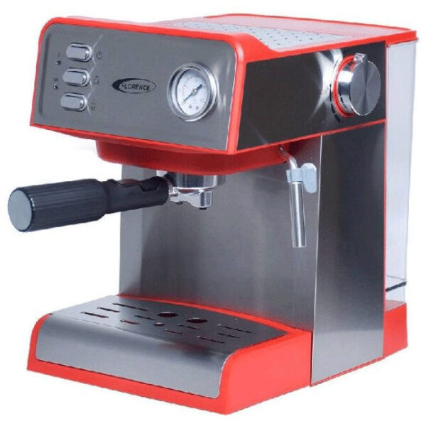 Machine à Café Florence Expresso AG-806 1200W Rouge