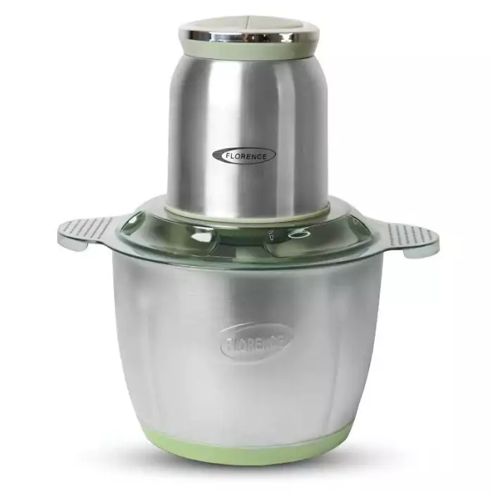 Mini hachoir FLORENCE AT-7002 1000W – Inox et Vert