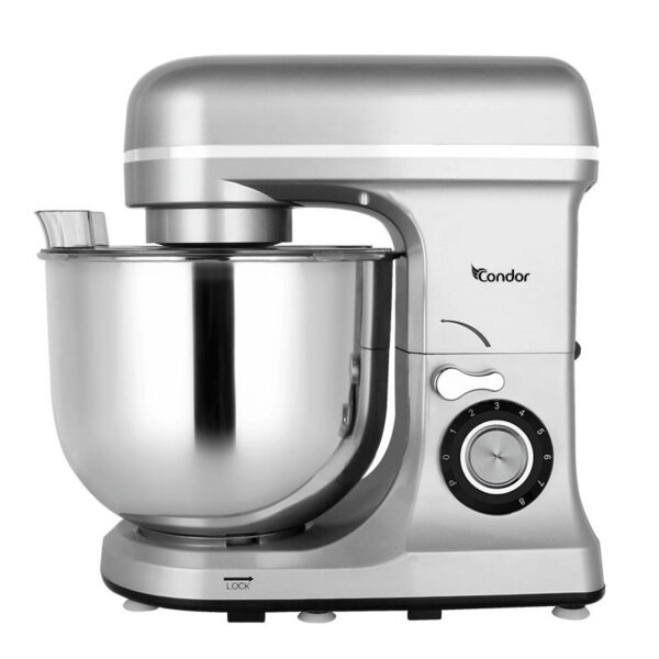 Robot Pétrin CONDOR – 1600W – 8 Litres – Silver – PT-PXU2G