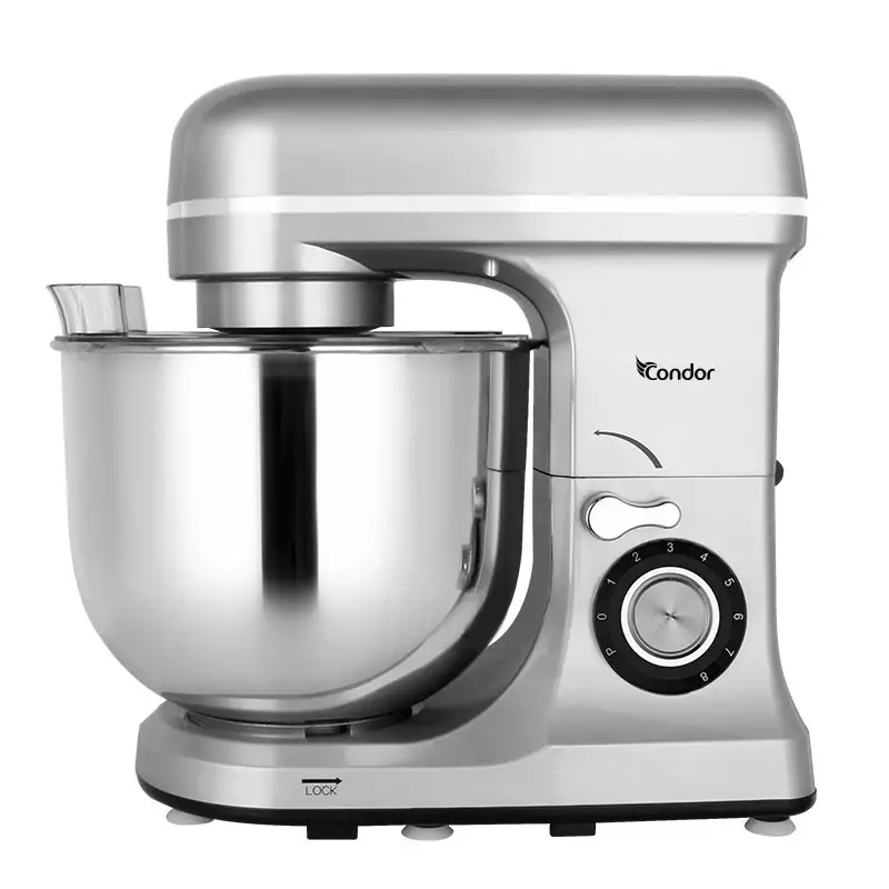 Robot Pétrin CONDOR – 1600W – 8 Litres – Silver – PT-PXU2G - Condor