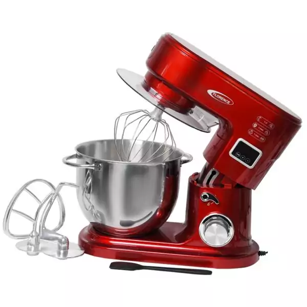 Robot Pétrin Florence 9 Litres – 2000W – Rouge – LH215AR