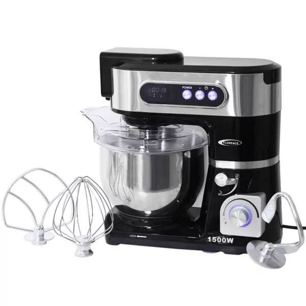 Robot Pétrin Florence SM6409E 1500W Noir