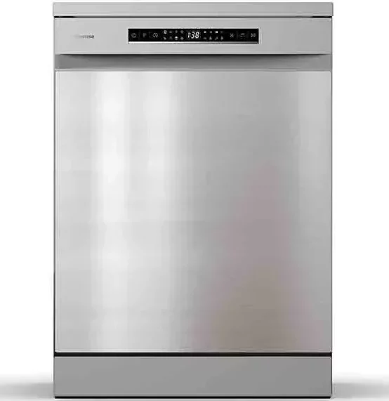 Lave vaisselle HISENSE 15 couverts 08 programmes HS643E90X – Inox - Hisense