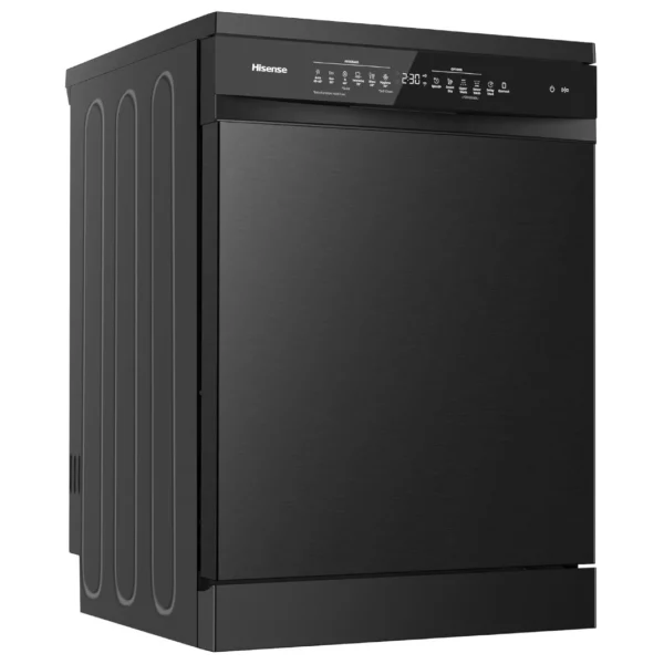 Lave-Vaisselle Hisense HS673C90BME – 16 Couverts – 8 Programmes – Inverter ProSmart™ – Acier Inoxydable – Livraison Gratuite en Tunisie