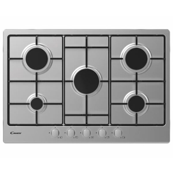 Plaque De Cuisson Candy 5 Feux Inox CHW7X