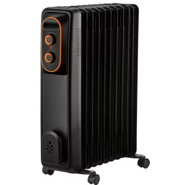 Radiateur Bain d'Huile BIOLUX RB2505N 11 Éléments 2500W - Noir