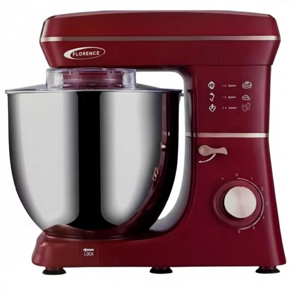 Robot Pétrin FLORENCE SM-9213 2200W - Rouge