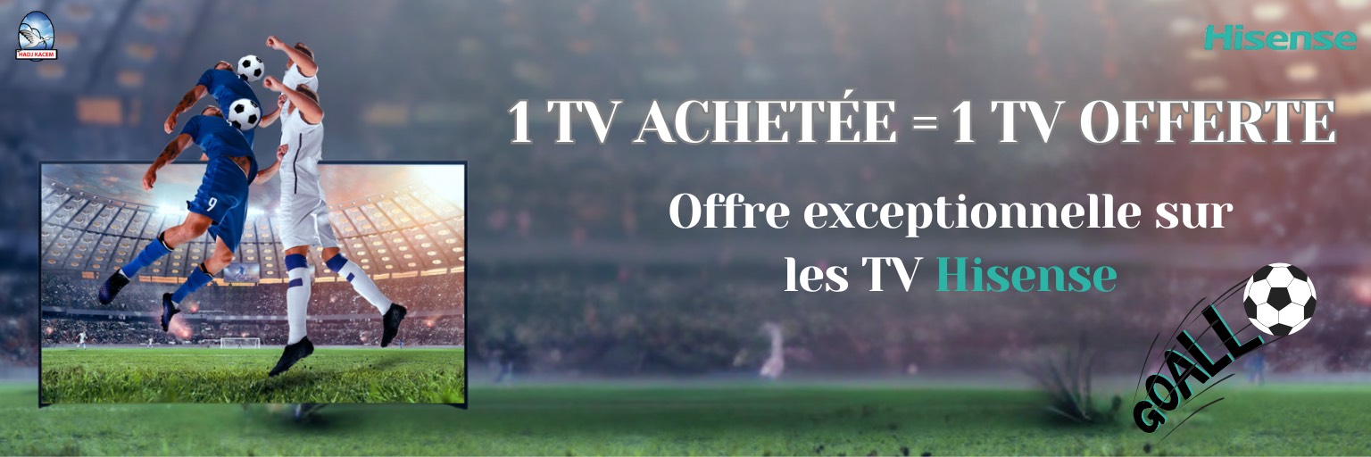 TV acheté 1 Tv offer
