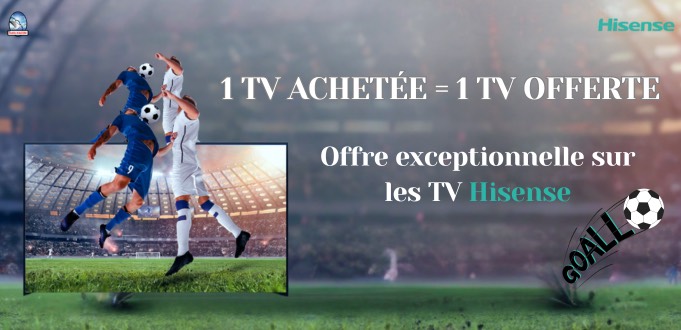 TV acheté 1 Tv offer