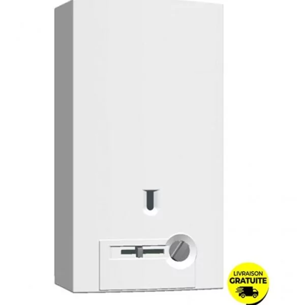 Chauffe Bain BOSCH 11 Litres Gaz Naturel A Pile - Blanc