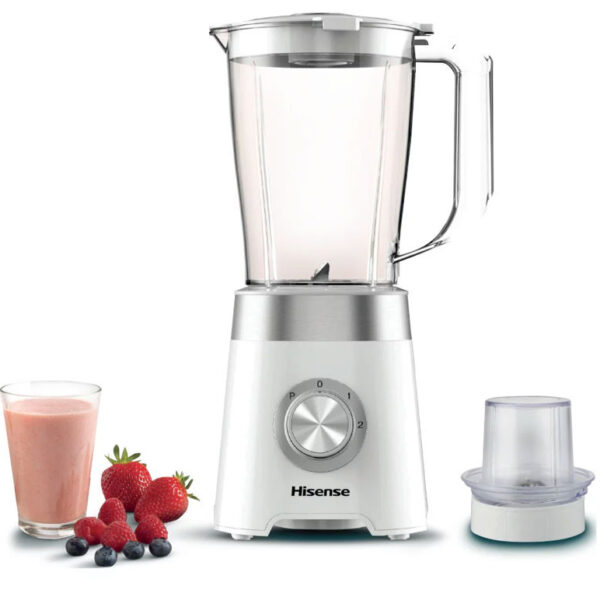 Blender HISENSE 1.5L 500W H15TBWES2A - Blanc & Inox