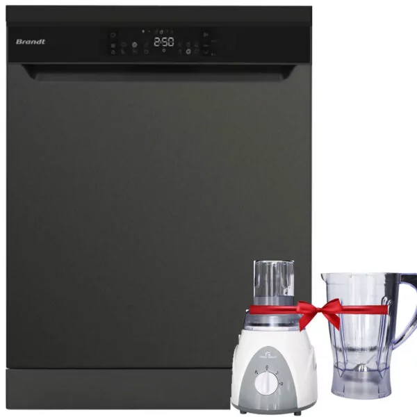 Lave Vaisselle Brandt DFH167TX 16 Couverts - Dark Inox