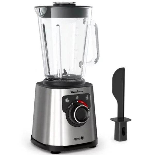 Blender MOULINEX 1200 Watts LM871D10 - Noir & Chrome