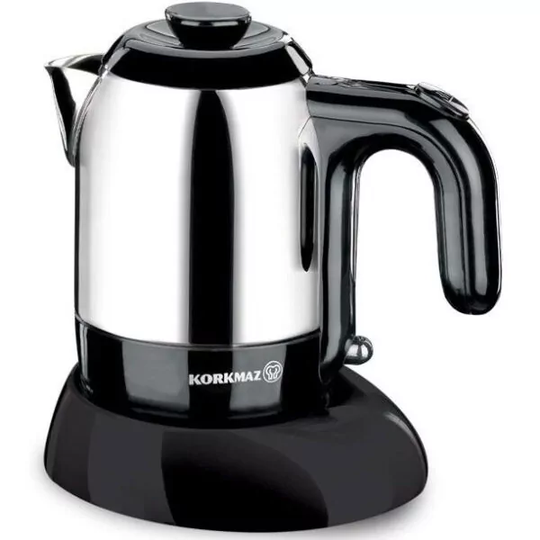 Cafetière Électrique KORKMAZ Mia 400W - Noir&Inox