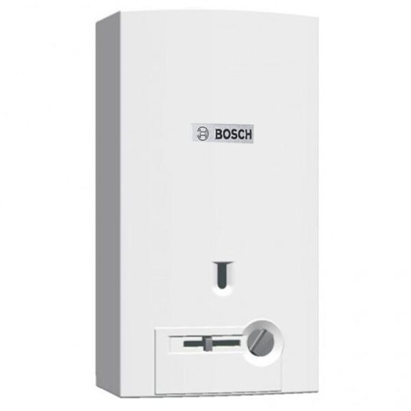 Chauffe Bain BOSCH 18 Litres Gaz Naturel A Pile - Blanc