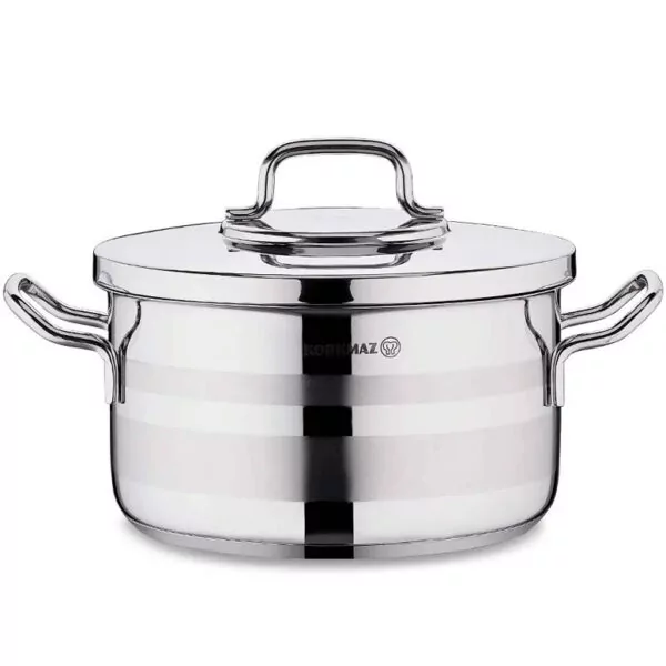 Faitout Korkmaz Astra A2025 24Cm Argent