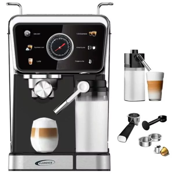 Machine à Café Florence 1350W 1.5L HK429 Noir