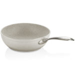 Moule A Wok KORKMAZ 26Cm Granite Beige