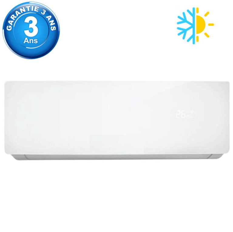 Climatiseur Saba 12000 BTU Chaud Froid SABW12H-W Blanc