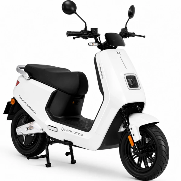 Scooter Électrique LVNENG LX08 RANGER – Blanc Brillant