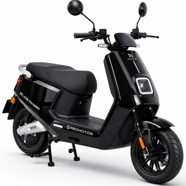 Scooter Électrique LVNENG LX08 RANGER – Noir Brillant