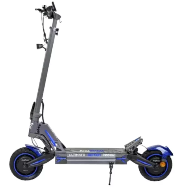 Trottinette Électrique ECOXTREM M41 Tank Dual Moteur - Bleu