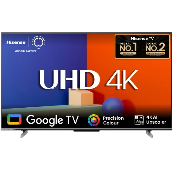 TV HISENSE 65″ Série A6500N Smart 4K UHD Google TV