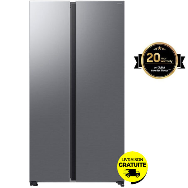 Réfrigérateur Side By Side SAMSUNG Inverter 651L NoFrost RS70F65Q1TMA